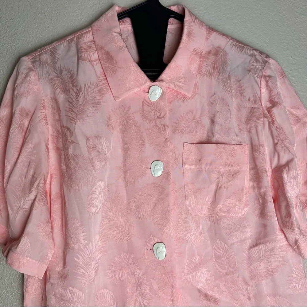 Rejina Pyo Mila button-up shirt Size Medium - Picture 4 of 9